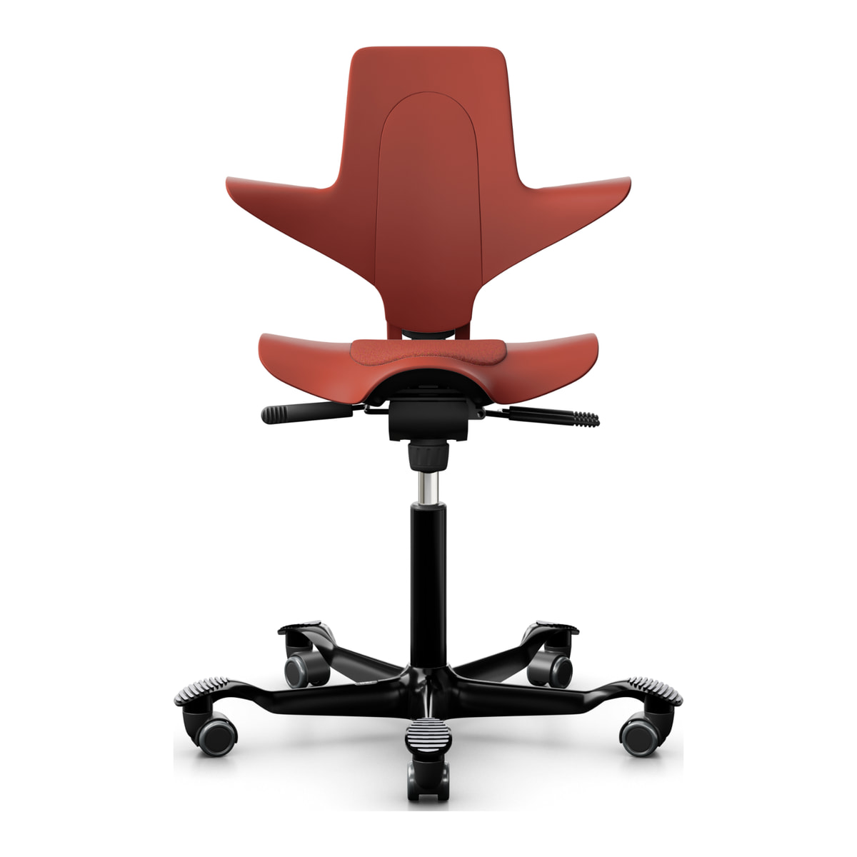 HÅG Capisco Puls 8010 Edizione Limitata Rondo Rosso, tessuto Rondo
