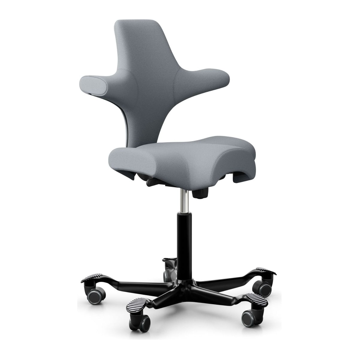 HÅG Capisco 8106 Grigio, struttura nera, altra vista