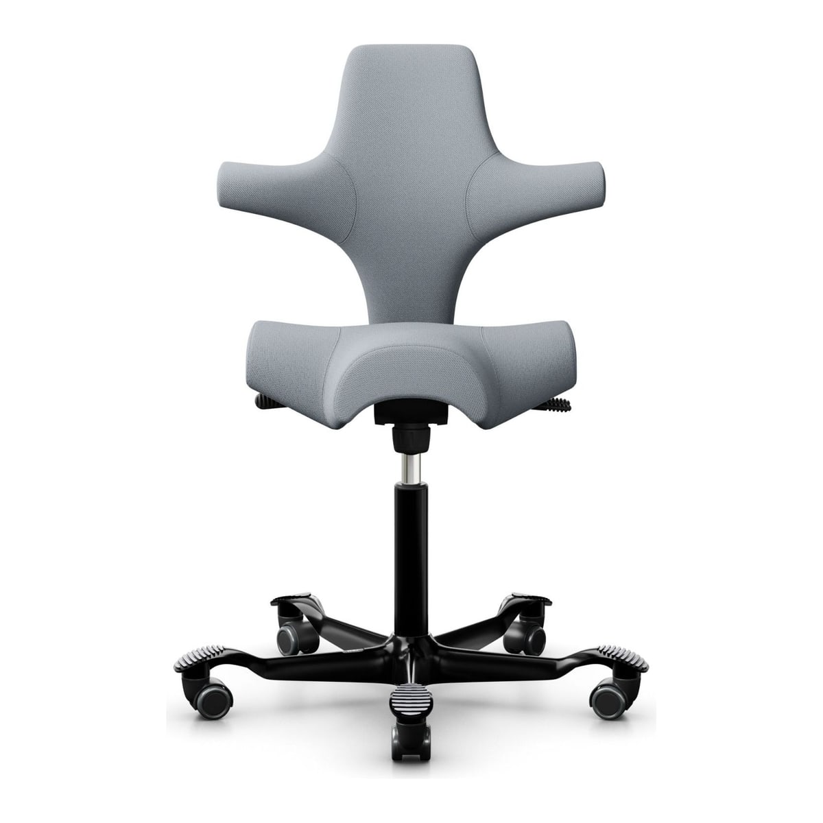 HÅG Capisco 8106 Grigio, struttura nera